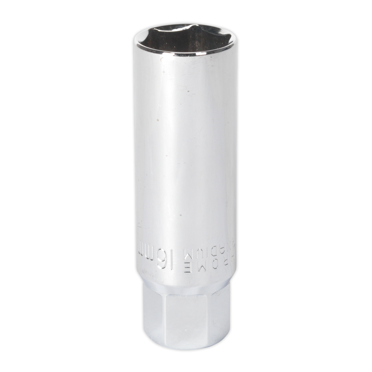 Sealey 16mm 3/8"Sq Drive Thin Wall Spark Plug Socket AK6557