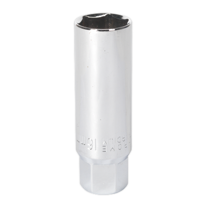 Sealey 16mm 3/8"Sq Drive Thin Wall Spark Plug Socket AK6557