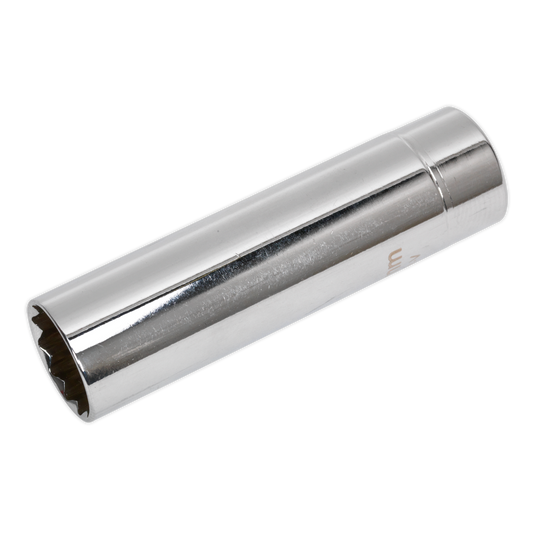 Sealey 14mm 3/8"Sq Drive 12-Point Spark Plug Socket with Magnetic Retainer AK6568