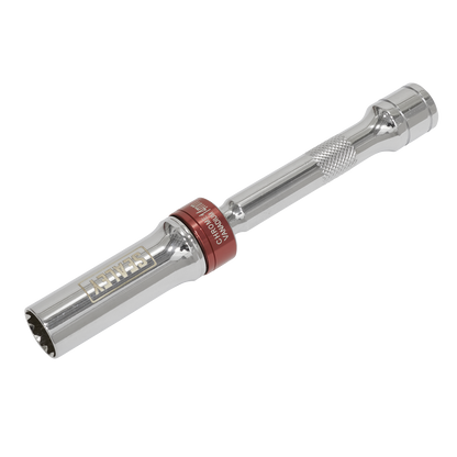 Sealey 14mm 3/8"Sq Drive 12-Point Spark Plug Socket with Universal Joint 150mm AK6570