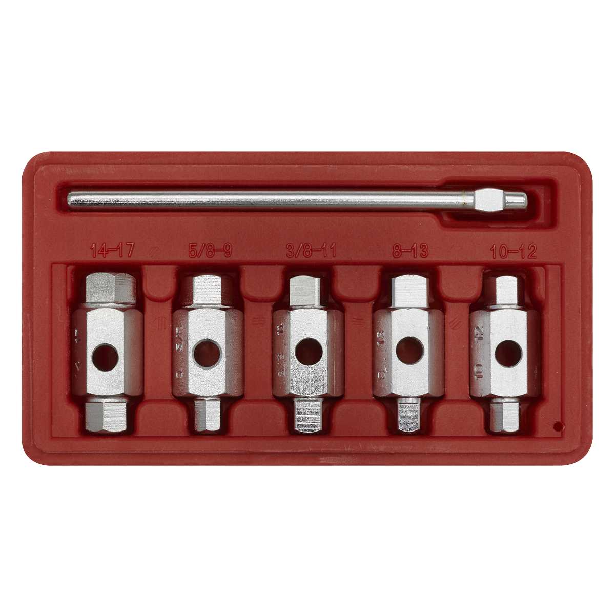 Sealey 6pc Double End Drain Key Set AK659