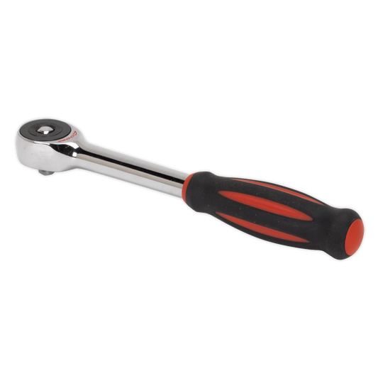 Sealey 1/4"Sq Drive Push-Through Reverse Speed Ratchet Wrench AK66389