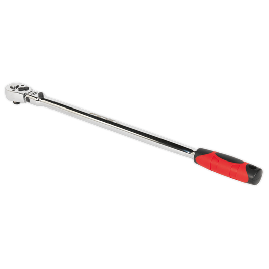 Sealey 455mm 3/8"Sq Drive Extra-Long Flexi-Head Ratchet Wrench AK6697