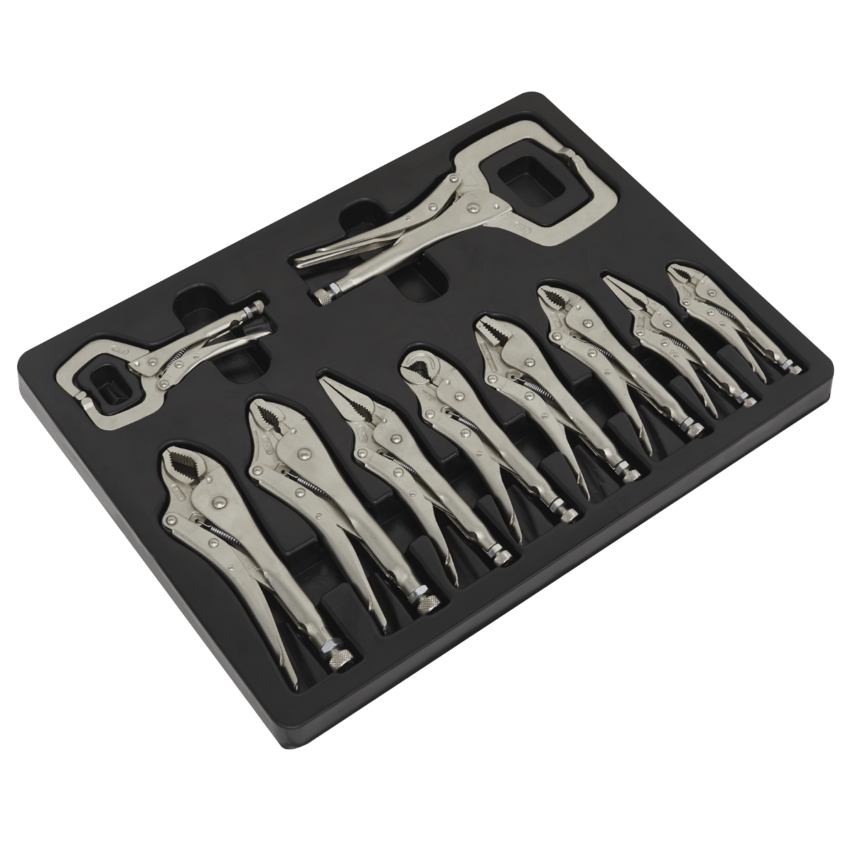 Sealey 10pc Locking Pliers Set AK6800