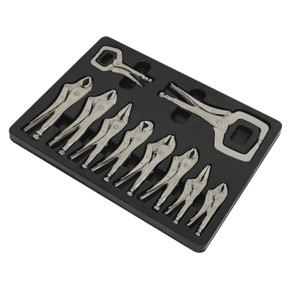 Sealey 10pc Locking Pliers Set AK6800