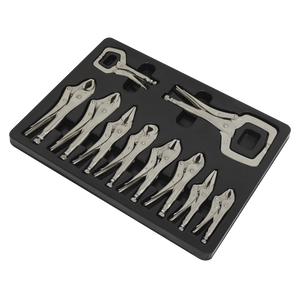 Sealey 10pc Locking Pliers Set AK6800