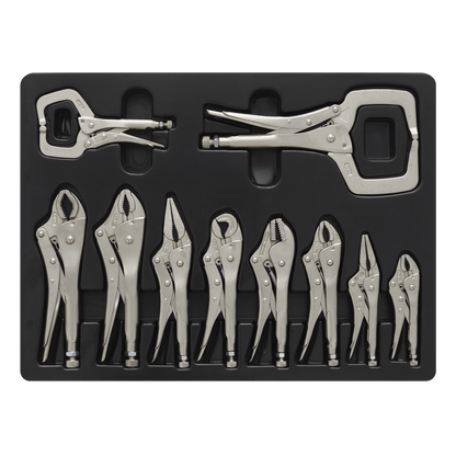 Sealey 10pc Locking Pliers Set AK6800