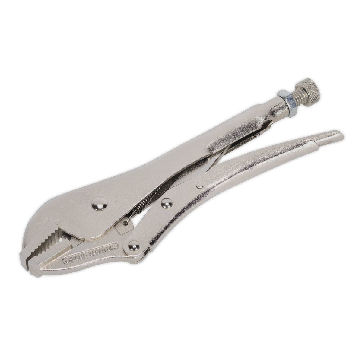 Sealey 230mm Locking Pliers Straight Jaws 0-45mm Capacity AK6823