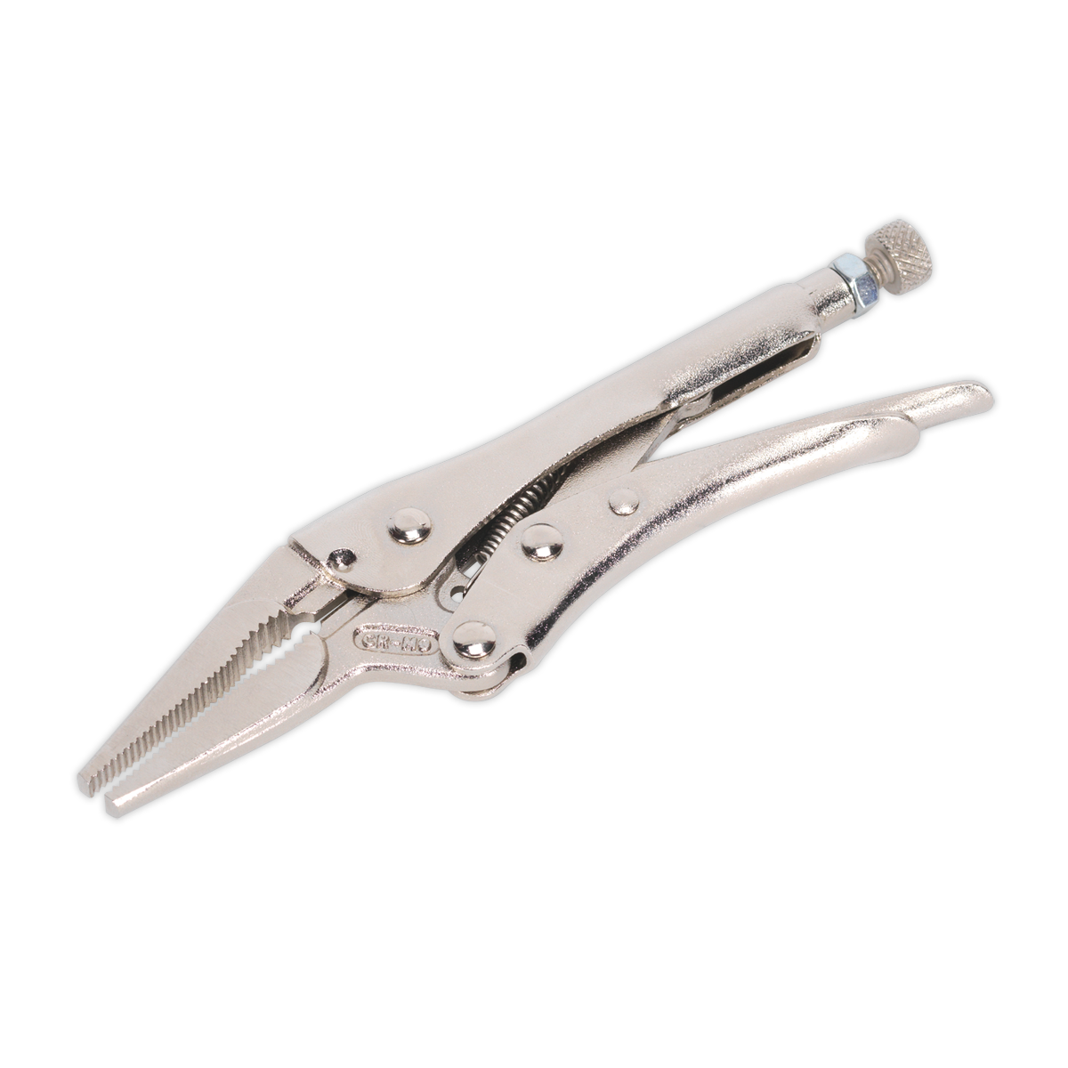 Sealey 170mm Long Nose Locking Pliers 0-50mm Capacity AK6824