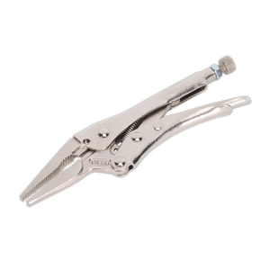 Sealey 170mm Long Nose Locking Pliers 0-50mm Capacity AK6824