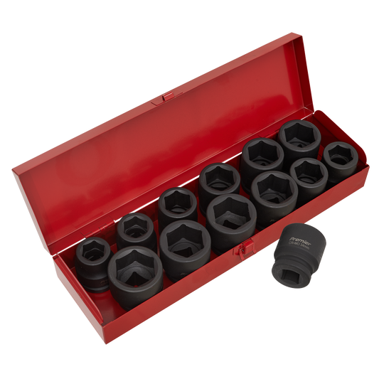 Sealey 13pc 3/4"Sq Drive Impact Socket Set - Metric/Imperial AK686