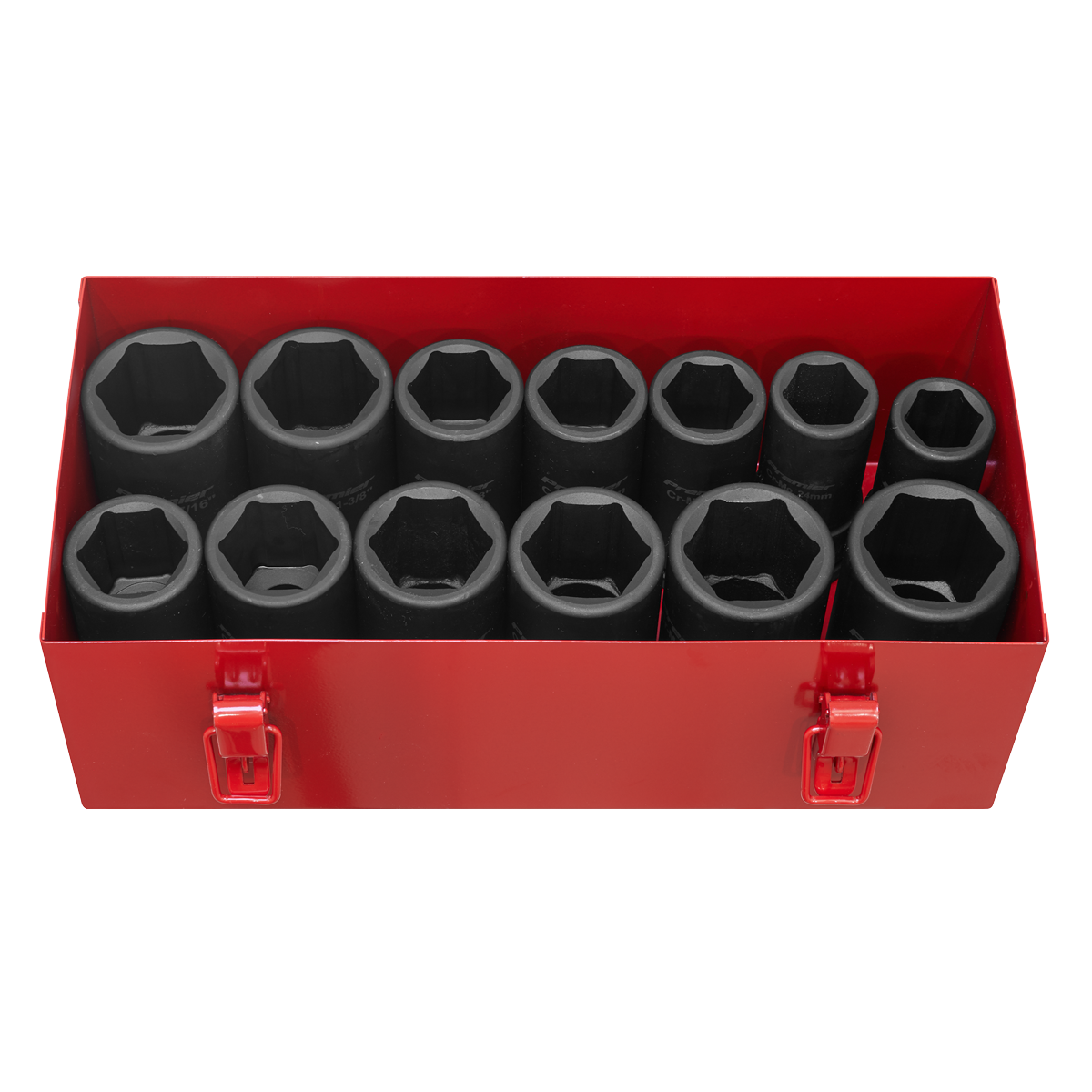 Sealey 13pc 3/4"Sq Drive Impact Socket Set Deep - Metric/Imperial AK687