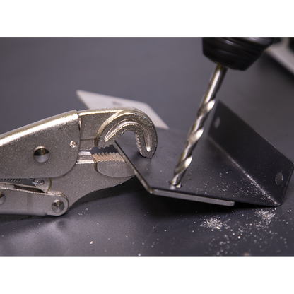 Sealey 195mm Locking Pliers Round Jaws 0-35mm Capacity AK6871