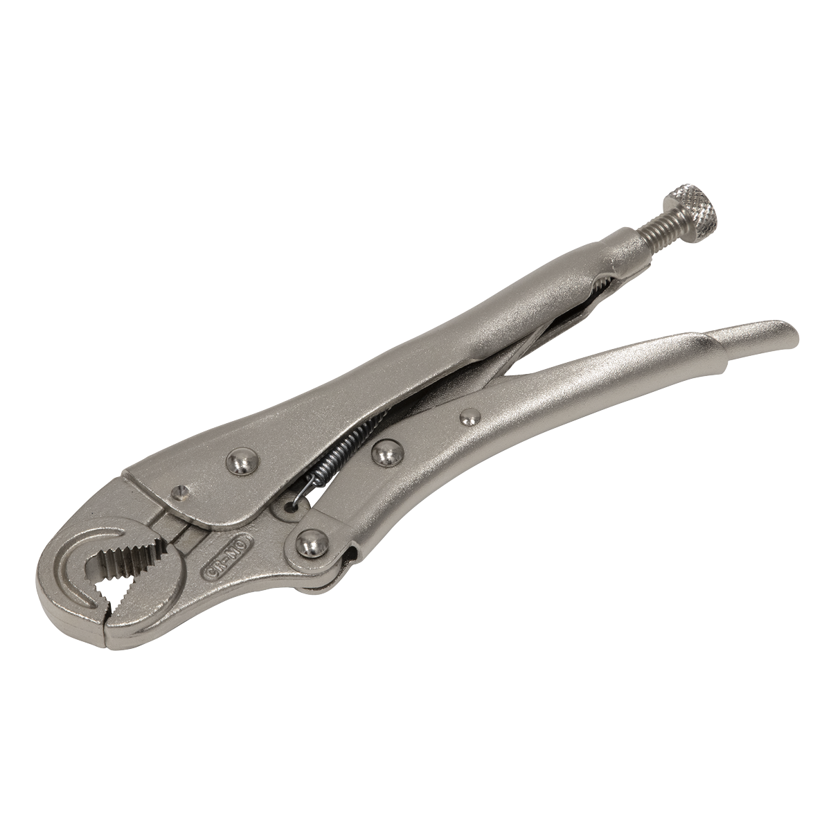 Sealey 195mm Locking Pliers Round Jaws 0-35mm Capacity AK6871