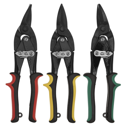 Sealey 3pc Aviation Tin Snip Set AK6907