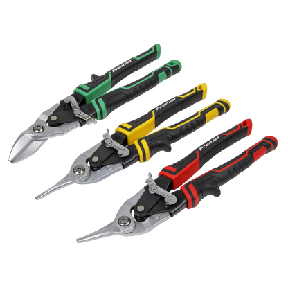 Sealey High Leverage Aviation Tin Snip Set AK69073