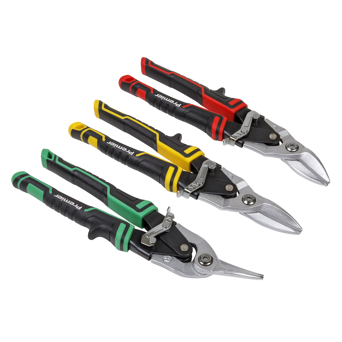 Sealey High Leverage Aviation Tin Snip Set AK69073