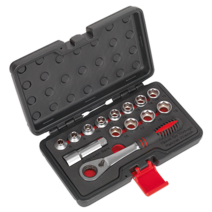 Sealey 14pc Low Profile Go-Through Socket Set AK6926