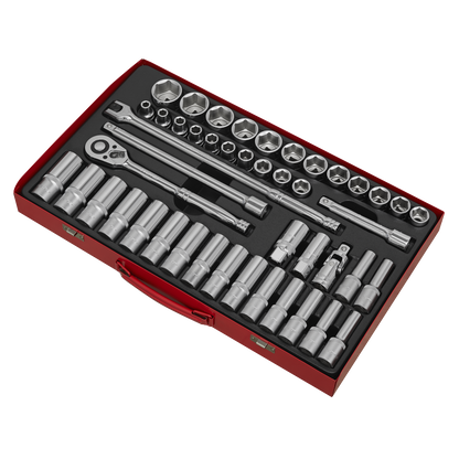Sealey 46pc 1/2"Sq Drive Socket Set AK6941