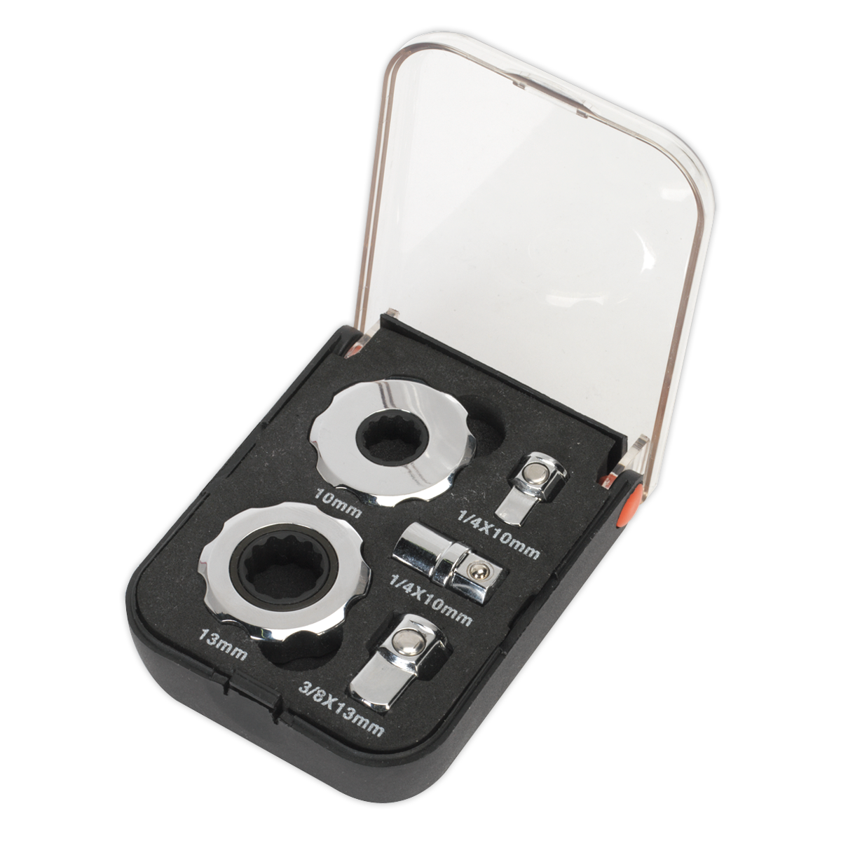 Sealey 5pc 1/4" & 3/8"Sq Drive Palm Ratchet Set AK6959