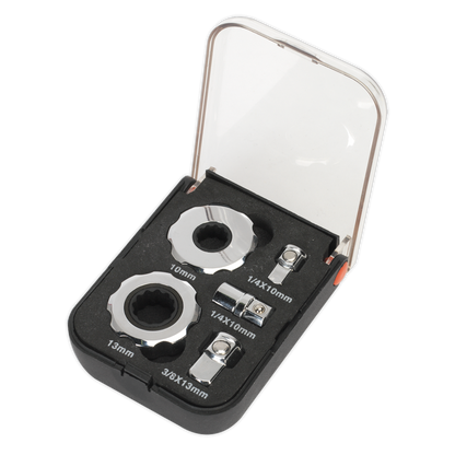 Sealey 5pc 1/4" & 3/8"Sq Drive Palm Ratchet Set AK6959