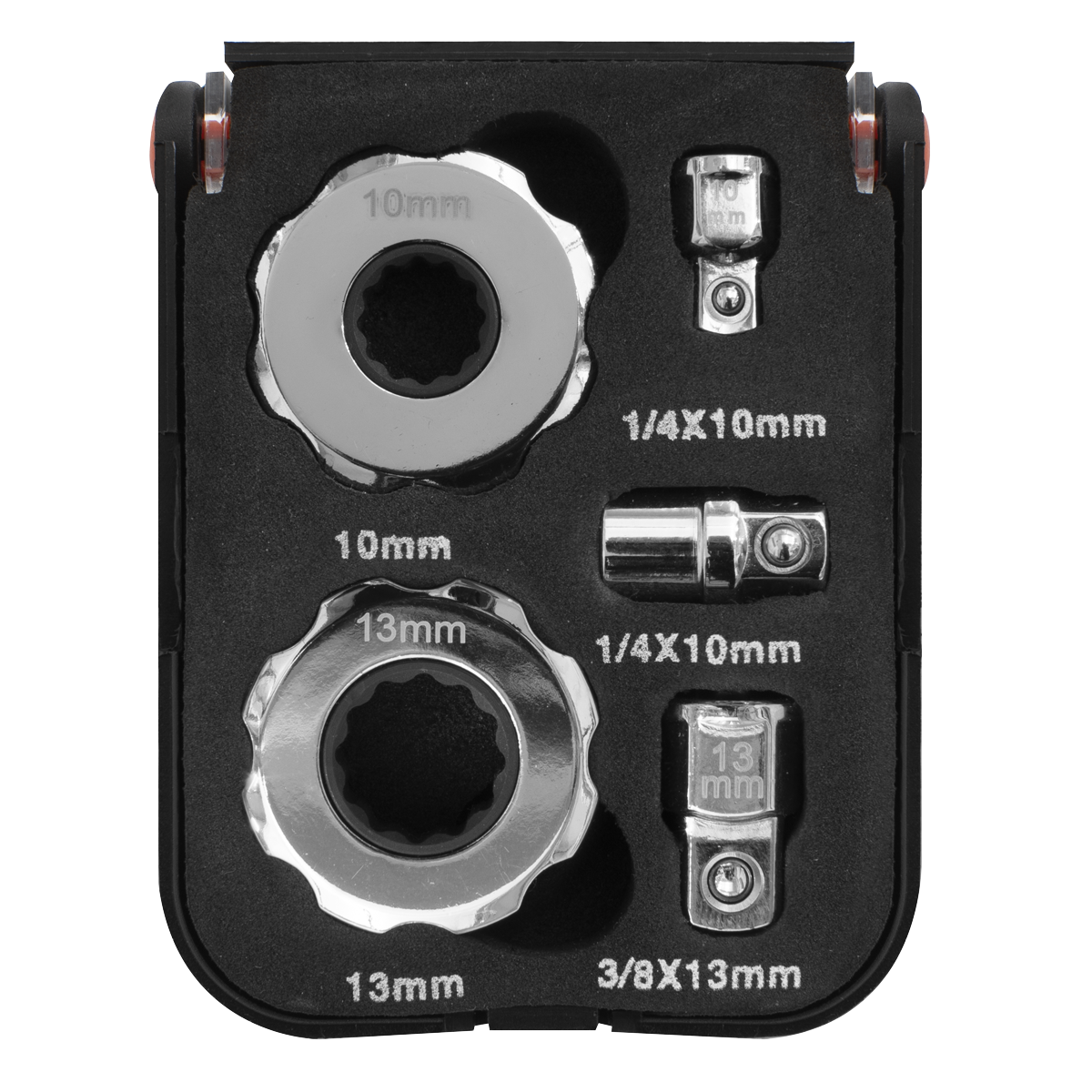 Sealey 5pc 1/4" & 3/8"Sq Drive Palm Ratchet Set AK6959