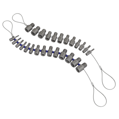 Sealey Nut & Bolt Thread Checker Imperial/Metric AK70NBC