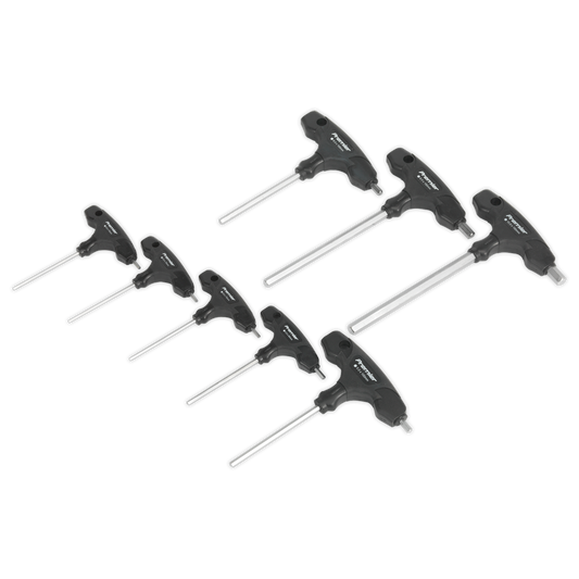 Sealey 8pc T-Handle Hex Key Set AK7143
