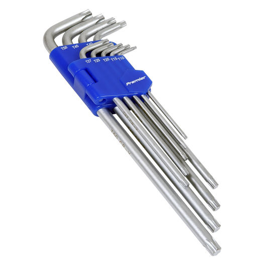 Sealey 9pc Extra-Long TRX-Star* Key Set AK7148