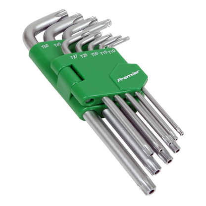 Sealey 9pc Long Security TRX-Star* Key Set AK7162