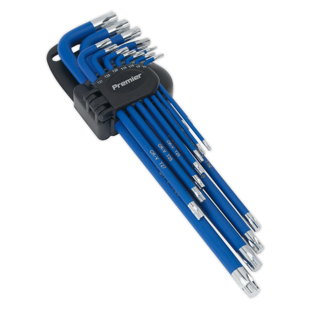 Sealey 13pc Anti-Slip Extra-Long TRX-Star* Key Set AK7165