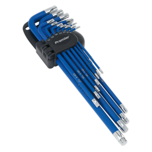 Sealey 13pc Anti-Slip Extra-Long TRX-Star* Key Set AK7165