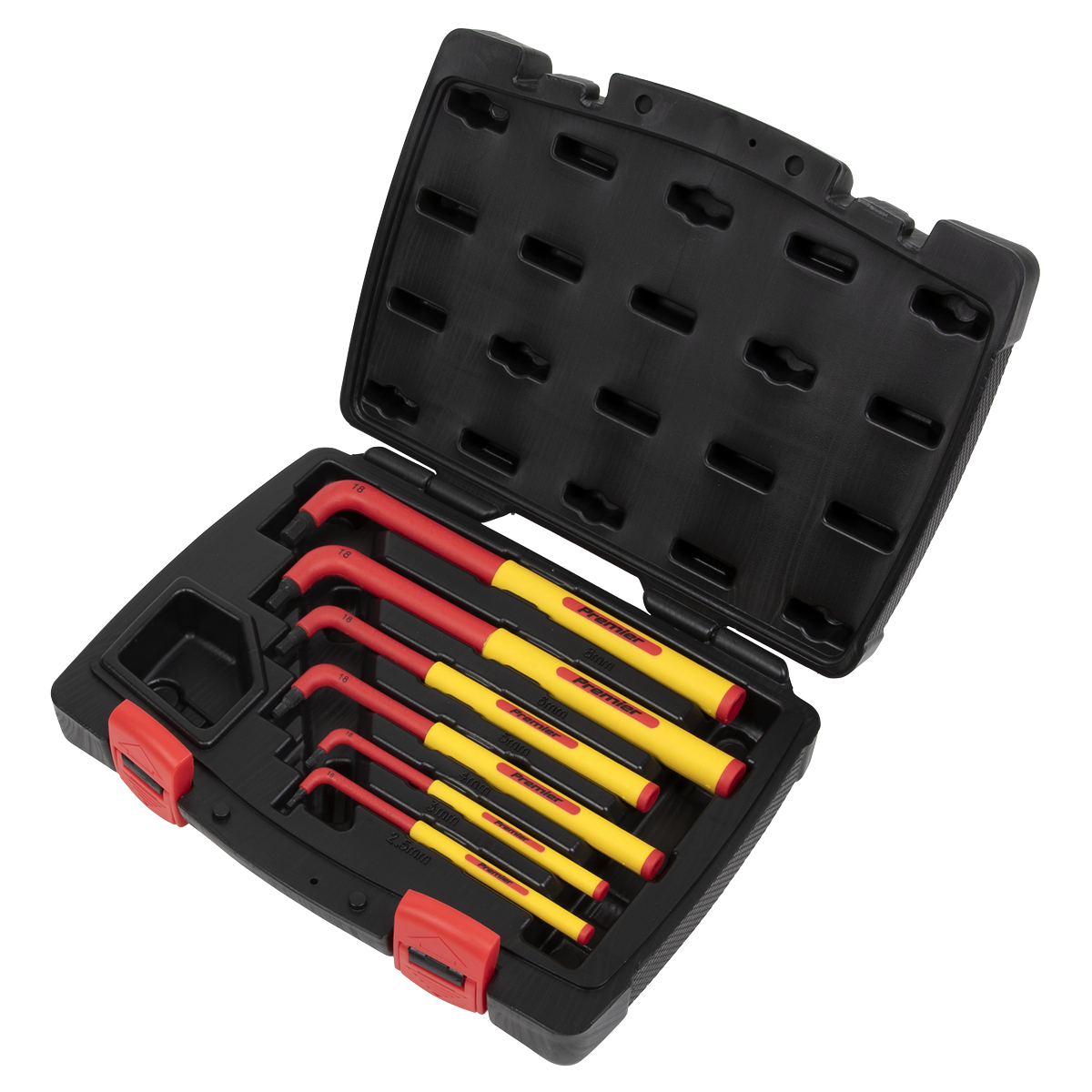 Sealey 6pc Extra-Long Hex Key Set - VDE Approved AK7177