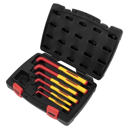 Sealey 6pc Extra-Long Hex Key Set - VDE Approved AK7177
