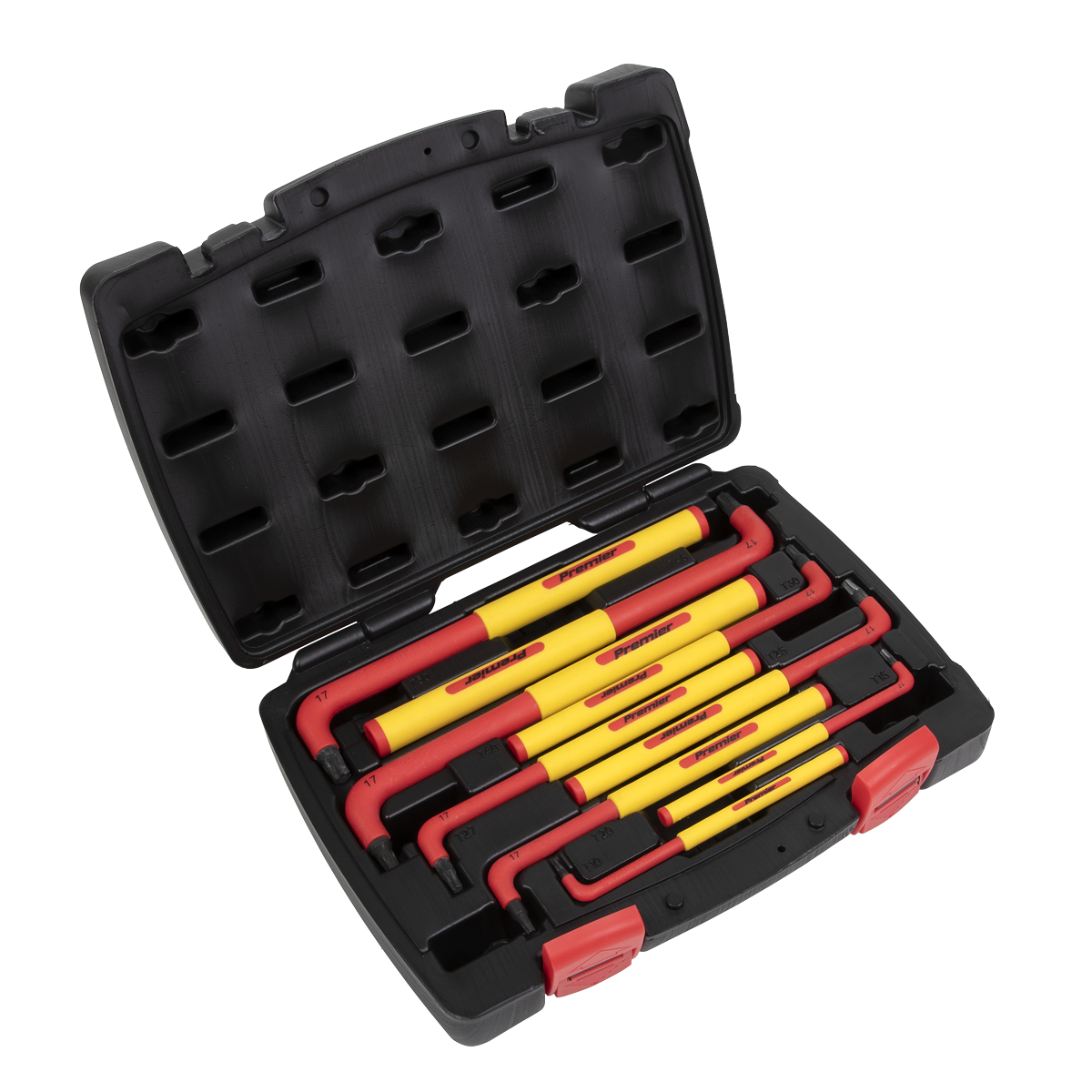 Sealey 9pc Extra-Long TRX-Star* Key Set - VDE Approved AK7178