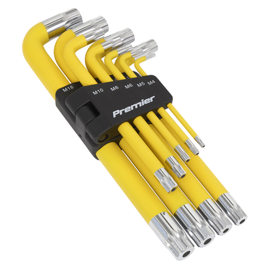 Sealey 9pc Anti-Slip Jumbo Spline Key Set AK7189