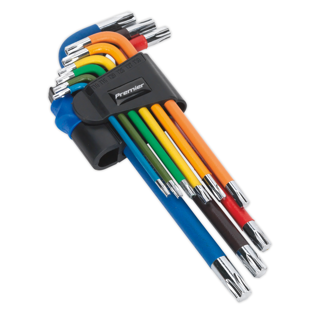 Sealey 9pc Anti-Slip Long TRX-Star* Key Set AK7193