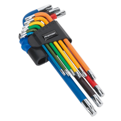 Sealey 9pc Anti-Slip Long TRX-Star* Key Set AK7193