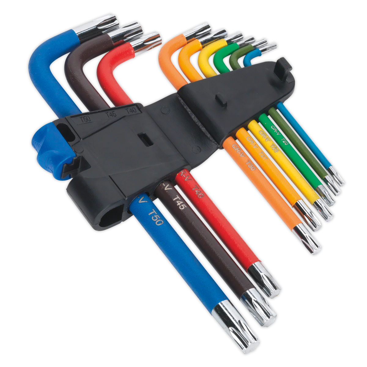 Sealey 9pc Anti-Slip Long TRX-Star* Key Set AK7193