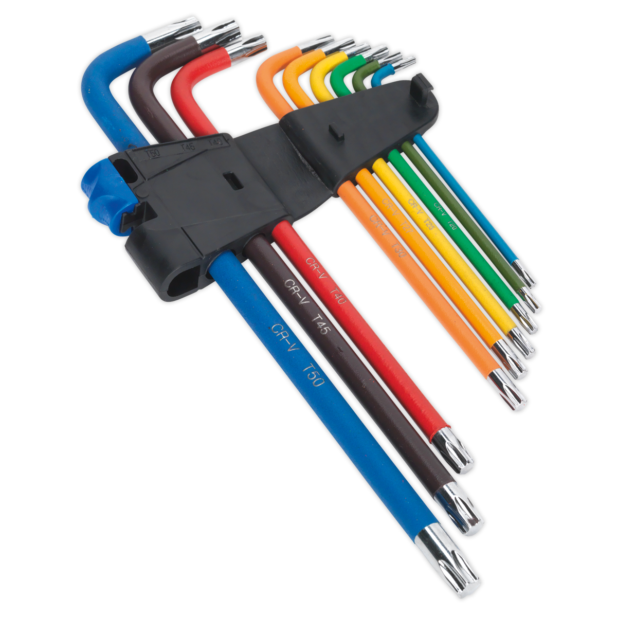 Sealey 9pc Anti-Slip Extra-Long TRX-Star* Key Set AK7194