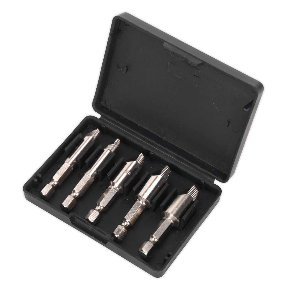 Sealey 5pc HSS Screw Extractor Set AK7228