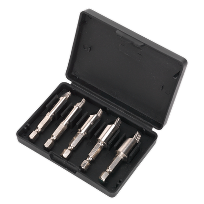 Sealey 5pc HSS Screw Extractor Set AK7228