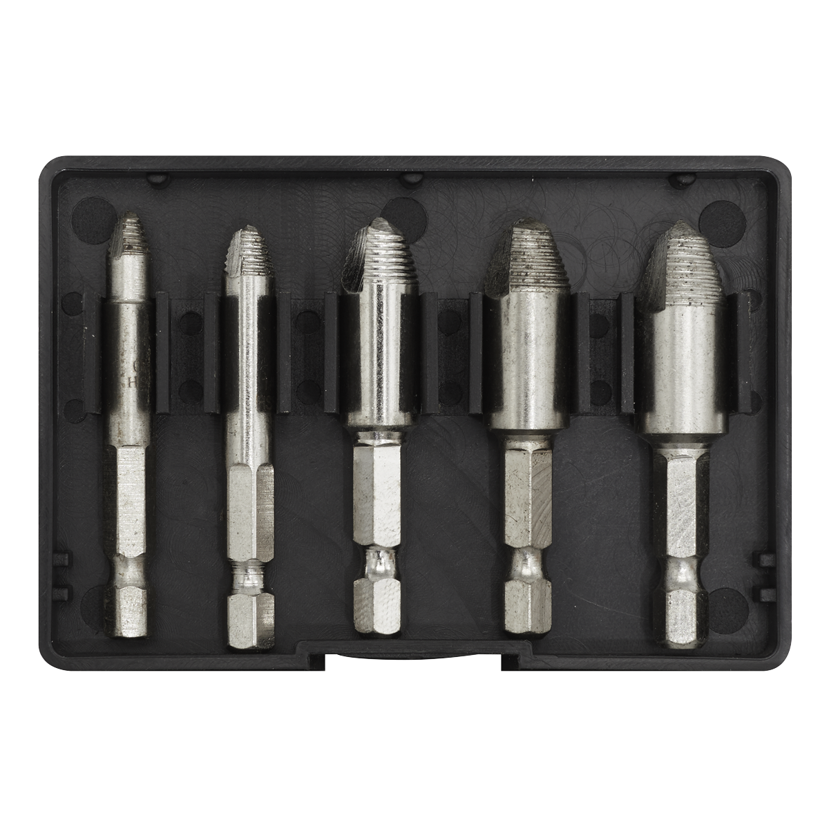 Sealey 5pc HSS Screw Extractor Set AK7228