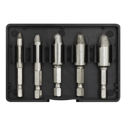 Sealey 5pc HSS Screw Extractor Set AK7228