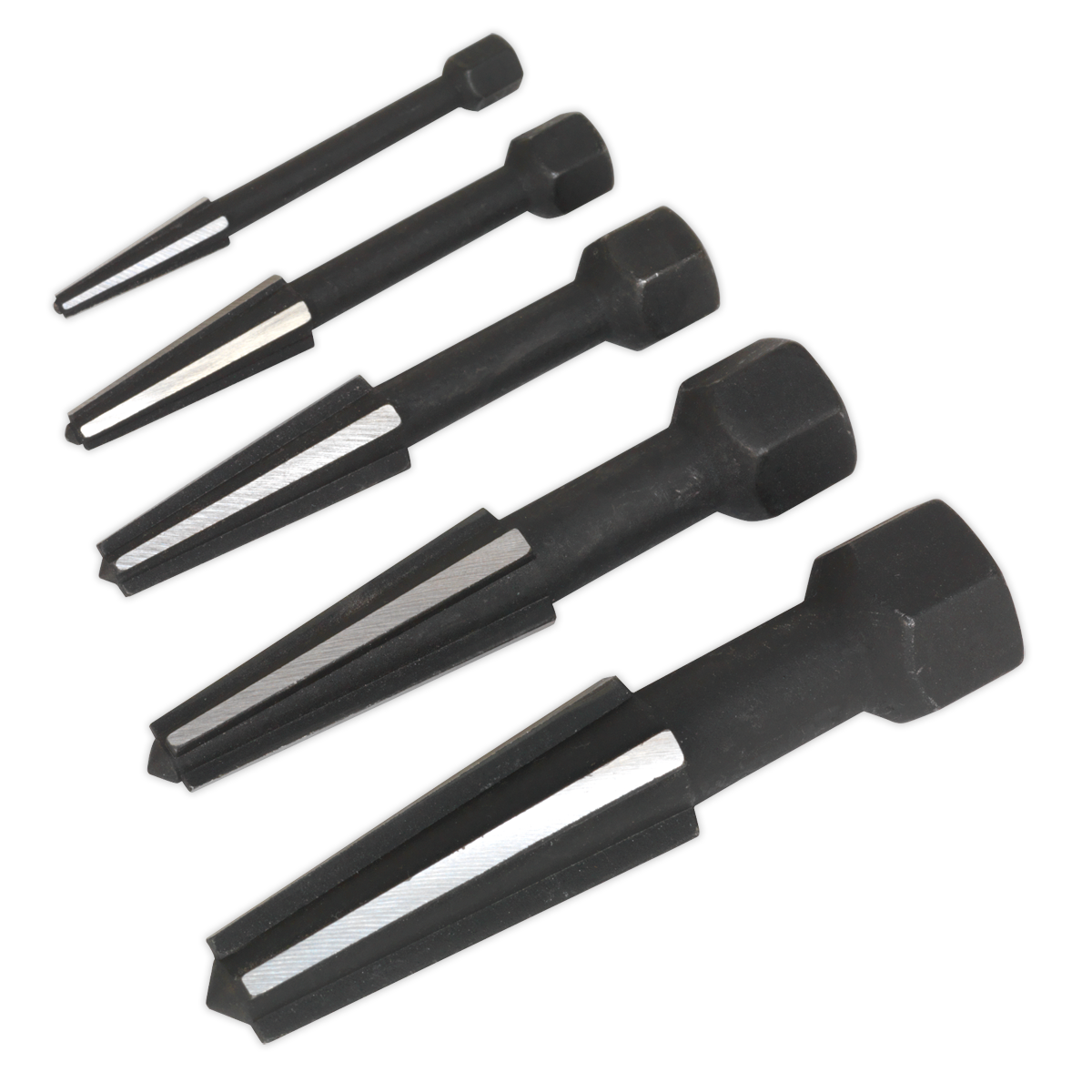Sealey 5pc Double Edge Screw Extractor Set AK752