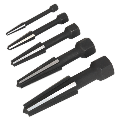Sealey 5pc Double Edge Screw Extractor Set AK752
