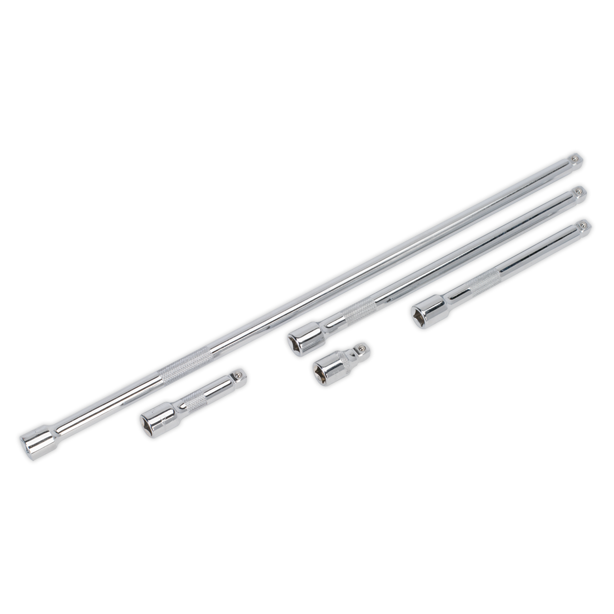 Sealey 5pc 3/8"Sq Drive Wobble Extension Bar Set AK767