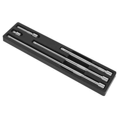 Sealey 5pc 1/2"Sq Drive Wobble Extension Bar Set AK768