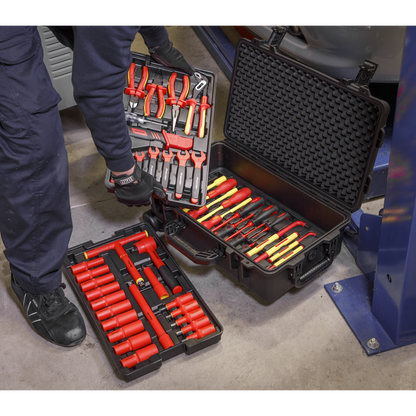 Sealey 49pc 1/2"Sq Drive 1000V Insulated Tool Kit AK7939
