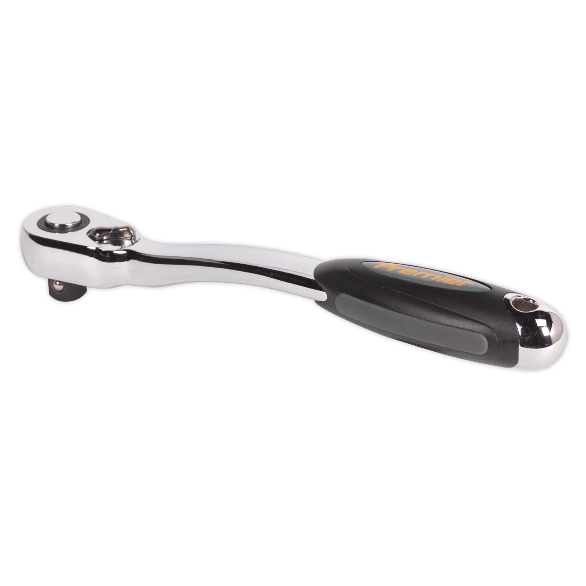 Sealey 1/2"Sq Drive Pear-Head Offset Ratchet Wrench with Flip Reverse AK7948